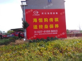泰兴农村墙体广告给农村人民带来方便