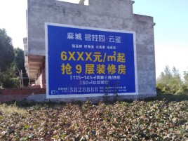 泰兴墙体广告的好处