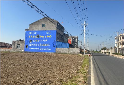 泰兴墙体广告用的是什么漆？